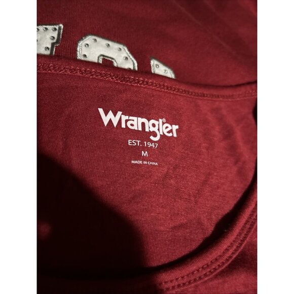 Wrangler OU Oklahoma Sooners Bandana Muscle Tank Top Womens Medium New - Picture 5 of 6